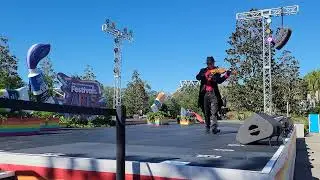 📍 You Are Here - Epcot International Festival of the Arts - Canadian violinist Benoit Lajeunesse