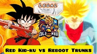 Liga Online DragonBall Super Card Game - Red Kidku vs Reboot Trunks #DBSCG #MASTERS