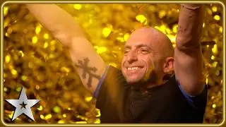GOLDEN BUZZER for Paul Nunnari's MESMERISING silk routine! | Auditions | BGT 2026