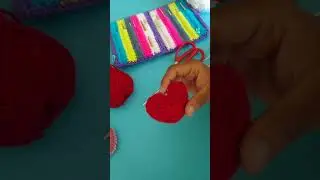 Crochet 3D Stuffed Heart