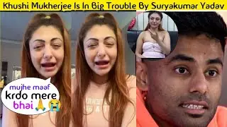 Surya Kumar Yadav File 100 Crore Defamation Case On Khushi Mukherjee For Her Viral Remark Video 😭