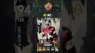 Мои 5 лучших раннинбеков в CUT! #cfb #collegefootball #collegefootball26 #viral