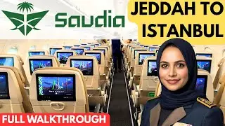 JEDDAH TO ISTANBUL WITH SAUDIA AIRLINES - AIRBUS A321NEO (FULL WALKTHROUGH)