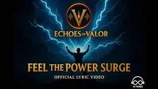 Echoes of Valor - Feel the Power Surge (Official Lyric Video)