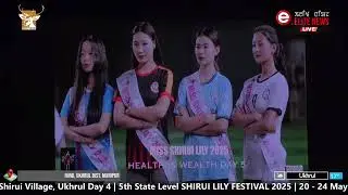 MISS SHIRUI LILY | 5th State Level SHIRUI LILY FESTIVAL 2025 || 23rd May 2025 || Elite TV