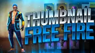 TUTORIAL!COMO FAZER THUMBNAIL AVAN&Ccedil;ADA DE FREE FIRE NO CELULAR - R3D