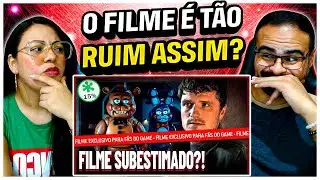 REACT CANAL PEEWEE | “Five Nights at Freddy’s 2”: que Filme HORROROSO | Opinião COM Spoilers