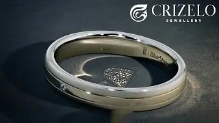 White Gold Diamond Engagement Ring | Diamond Ring White Gold Wedding Rings | Crizelo