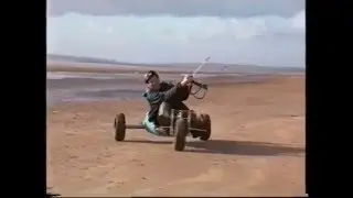 power kite buggying at Camber Sands