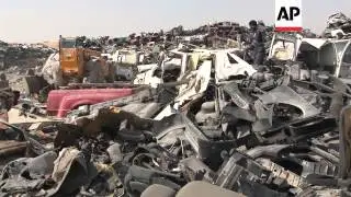 Recycling company finds use for UAE's abandoned cars