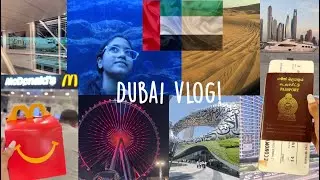 Dubai Vlog | Shopping | Desert safari | Aquarium | Burj Khalifa 🇦🇪🐪🛒✈️☀️🐟