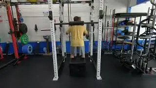 Safety Bar Box Squats