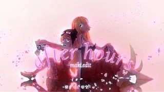 The Weeknd-After Hours [AMV/EDIT]KIZUMONOGATARI / manga animation