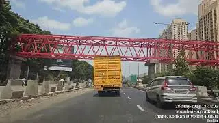 mumbai  thane to kalyan vashind highway work on progress [May-2024]