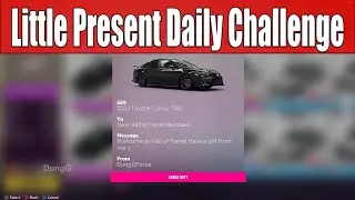 Forza Horizon 5 Little Present Daily Challenge Send a Gift Drop to another player