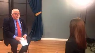 Steve Talking to Telemundo