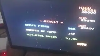 Galaga NES Gameplay!