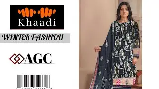 KHAADI New Vol Digital Dhanak winter collection 2022 AGC BRAND