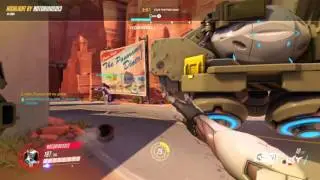Overwatch Open Beta Genji Triple Kill