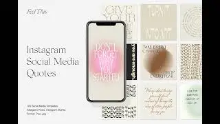 Instagram Social Media Quotes ll Stock Graphics - Download at YouWorkForThem