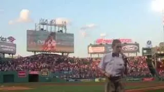 Christopher Duffley at the Boston Red Sox 2015