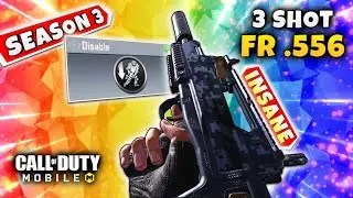 FR .556 With DISABLE Perk Is OVERPOWERED After SEASON 3 BUFF | Call Of Duty Mobile | FR .556 BUILD