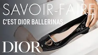 'C'est Dior' Ballerinas Crafted: Unveiling the Dance of Elegance