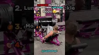 Ranking FUNNIEST Planet Fitness Lunk Alarm Fails! @callmekept