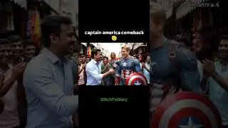AI Comedy Debate | Captain America vs Thor | Veo 3 Style | Desi Meme#shorts