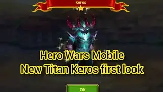 New Titan Keros Event first look Hero Wars Mobile #herowarsmobile #herowars
