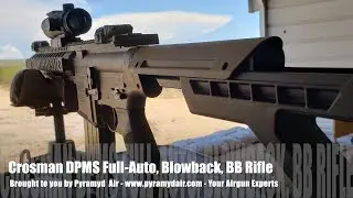 Винтовка Crosman DPMS FULL AUTO AR-15 BB &mdash; выдерживает ли она давление?