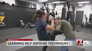 Learning self-defense techniques in case of unexpected attack