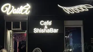 Chilling bei Voila Shishabar Mainufer Frankfurt am Main