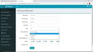 How to create retail client (SIP Account) on SIPElectron.com soft-switch