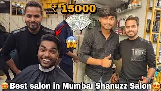 Mumbai Ka Best Salon Shanuzz salon 😍 || Best Haircut Salon in mumbai 😊