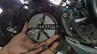 cara melepas magnet aerox yang lengket!!!!yamaha aerox 155