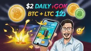 Cloud Mining Site 🔥 BTC + LTC 🤑 | 🔥 Daily $2 Mining 🔥 🤑 Multi Coin 😱