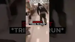 Suspect Trashes Store While Fleeing Police #shorts