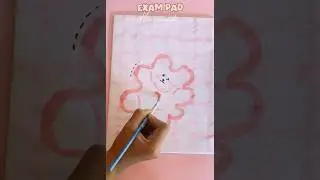 Homemade exam pad #diy #school #exam #examhacks #trending #shorts #schoolcrafts #pad #exampad #cute