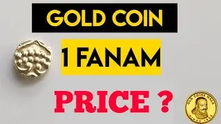 Gold coin | india princely state |  1 fanam #shorts #gold1fanam