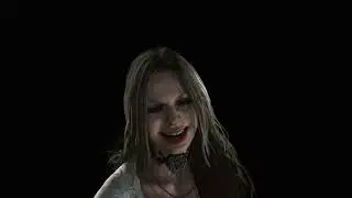 Daniela Dimitrescu White Dress With Human Face And Blonde Long Hairs Model Viewer (Microwave SCPs)