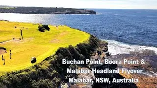 Buchan Point, Boora Point & Malabar Headland Flyover - Malabar, NSW, Australia