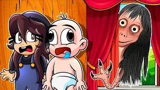 ¡APARECE LA MUJER DE LA VENTANA! 😨 😭 BEBE NOOB Y NOOBSI en MINECRAFT