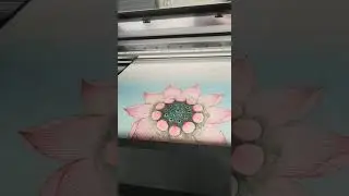 UV Pringting Yoga Mat Process (#shorts)