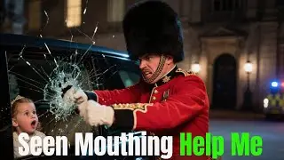 Royal Guard Smashes SUV Glass After Charlotte Is Seen Mouthing &ldquo;Help Me&rdquo;\Emotional Stories...