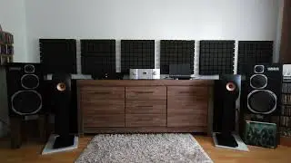 Kef LS50 Meta vs Yamaha NS1000m Sound Demo