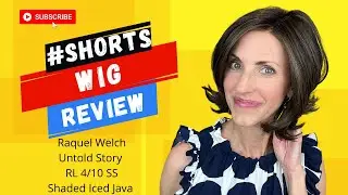 Short Wig Review! Raquel Welch Untold Story RL4/10SS Shaded Iced Java! #shorts