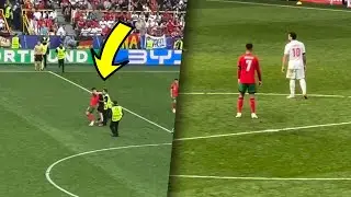 Cristiano Ronaldo Attacked by Fans Portugal vs Turkey