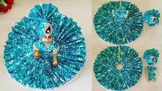 Cotton dress for Laddu gopal/Kanha ji ki summer dress/लड्डू गोपाल की ड्रेस घर पर कैसे बनाएं (4,5,6)