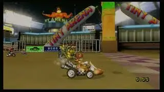 Mario Kart Wii Deluxe V5.5 (Wii) Gameplay (150cc Metal Mushroom Cup)